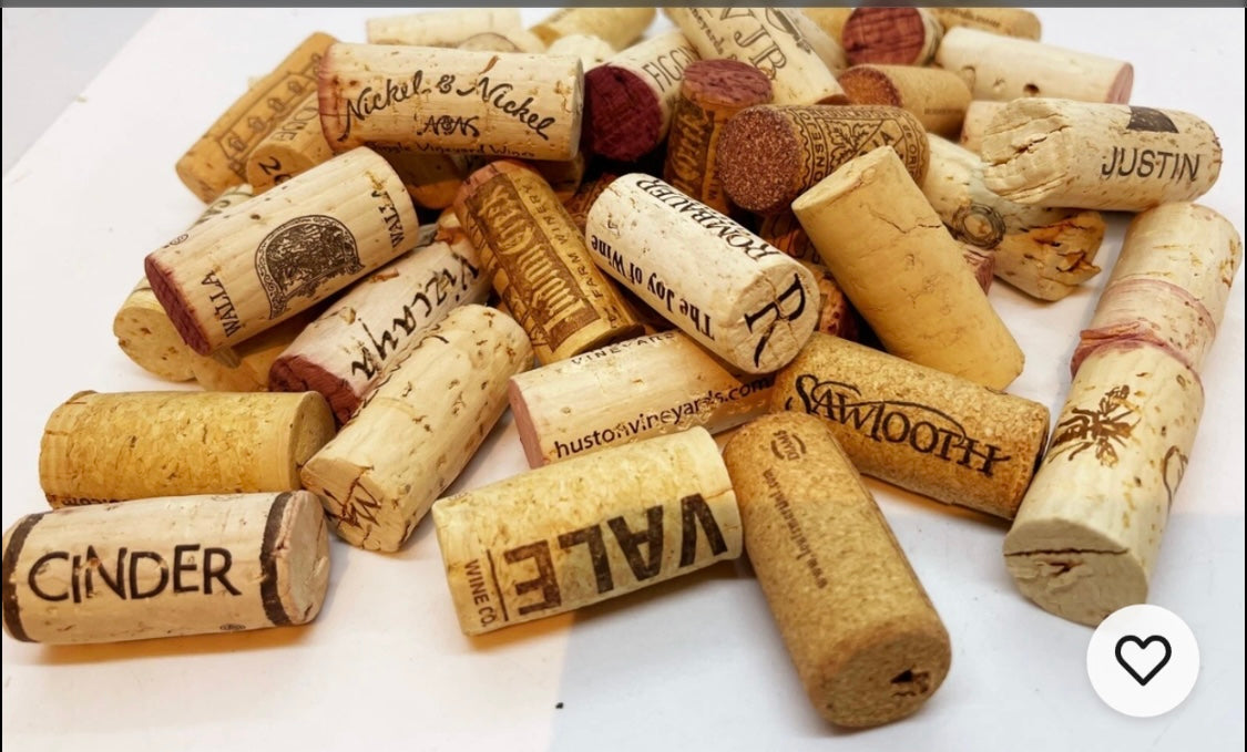 Crafting real wine cork